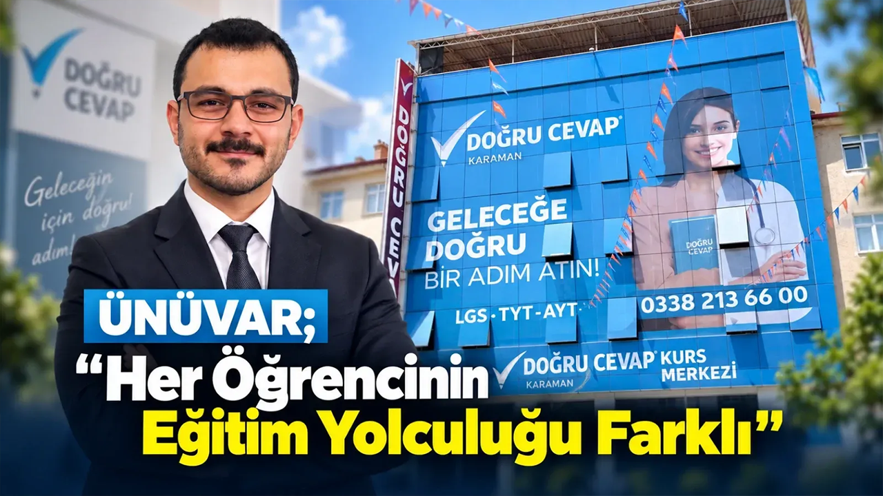 Doğru Cevap Karaman’da Yeni Dönem Dersleri Başladı