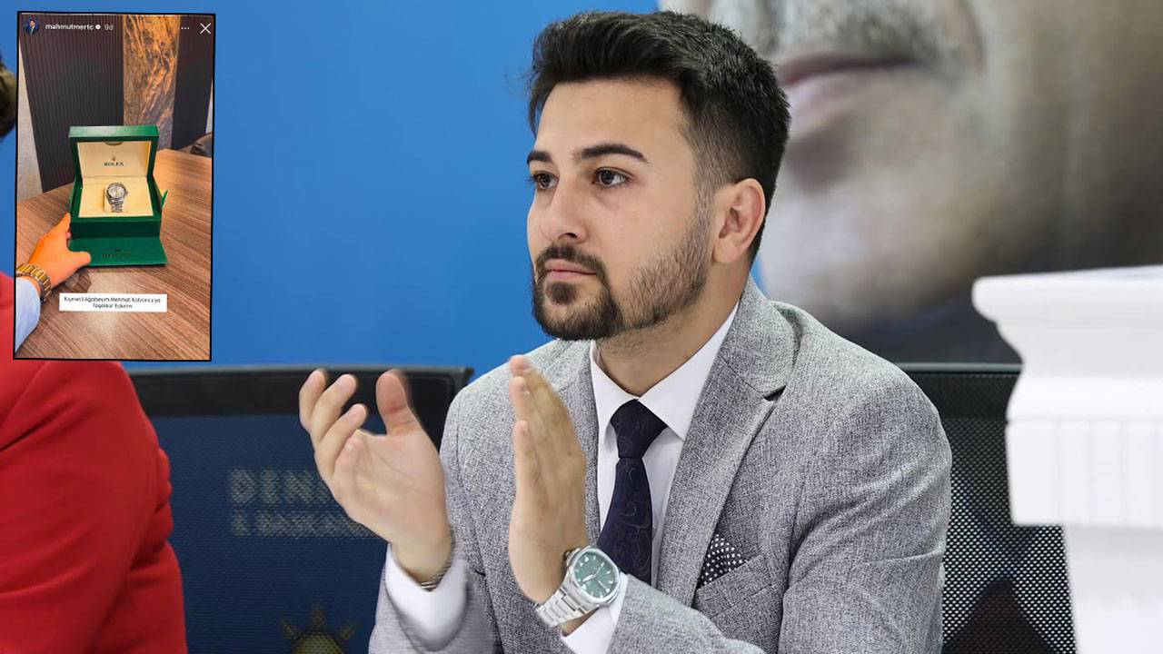 Kendisine 'hediye' verilen milyonluk saati paylaşmıştı: AKP’li Gençlik Kolları Başkanı istifa etti