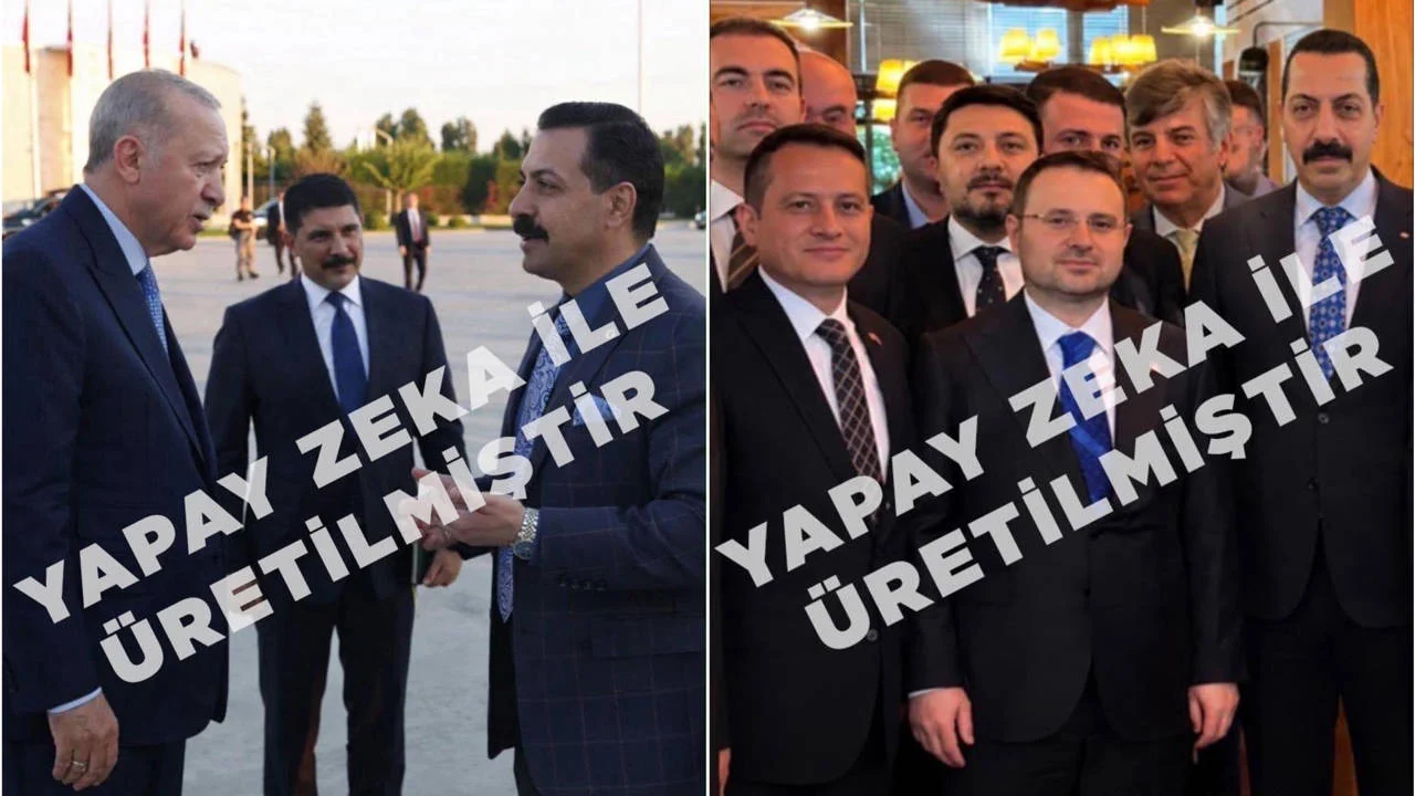 Ankara'da Erdoğan'lı ve Gürlek'li montaj fotoğraflara tutuklama