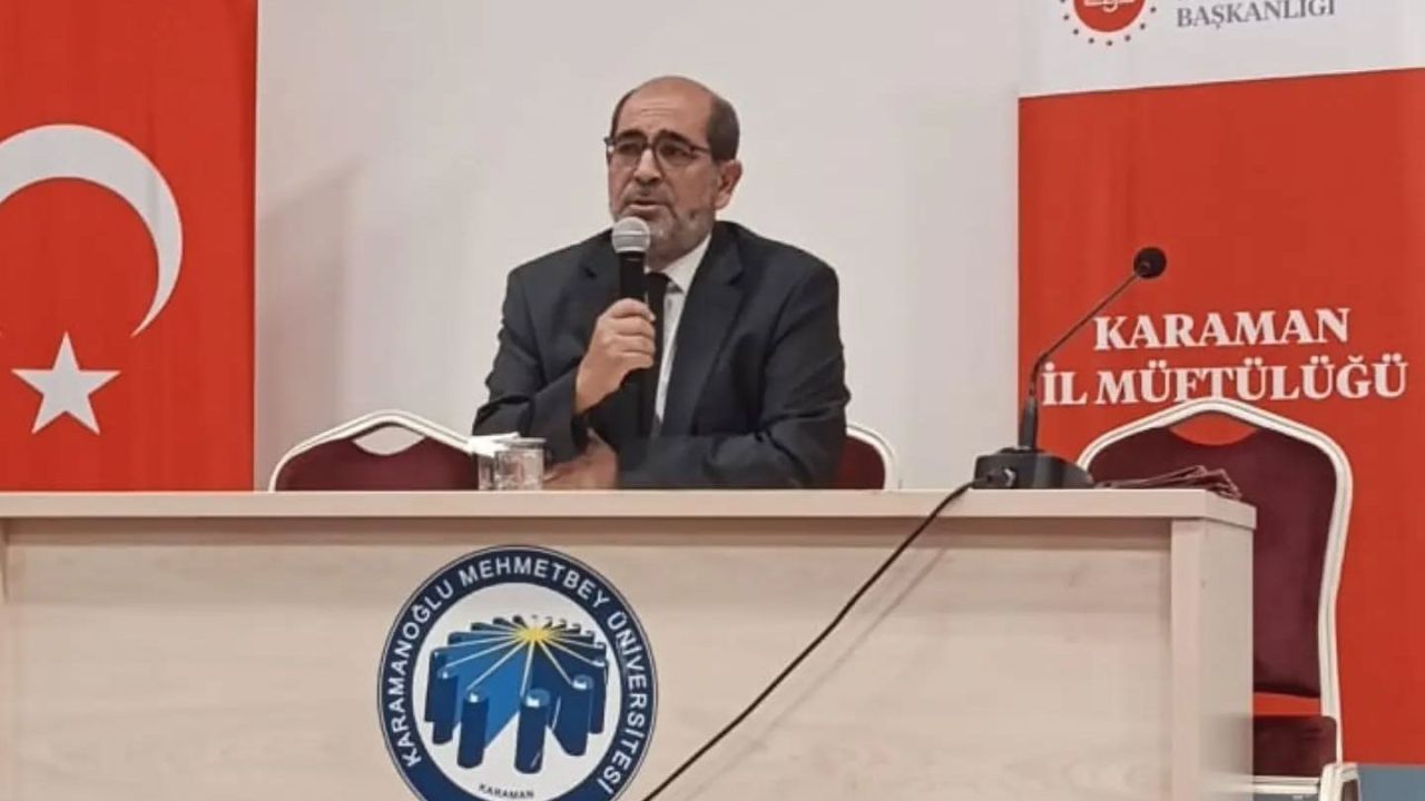 Karaman Müftüsü Faruk Gürbüz’den Veda