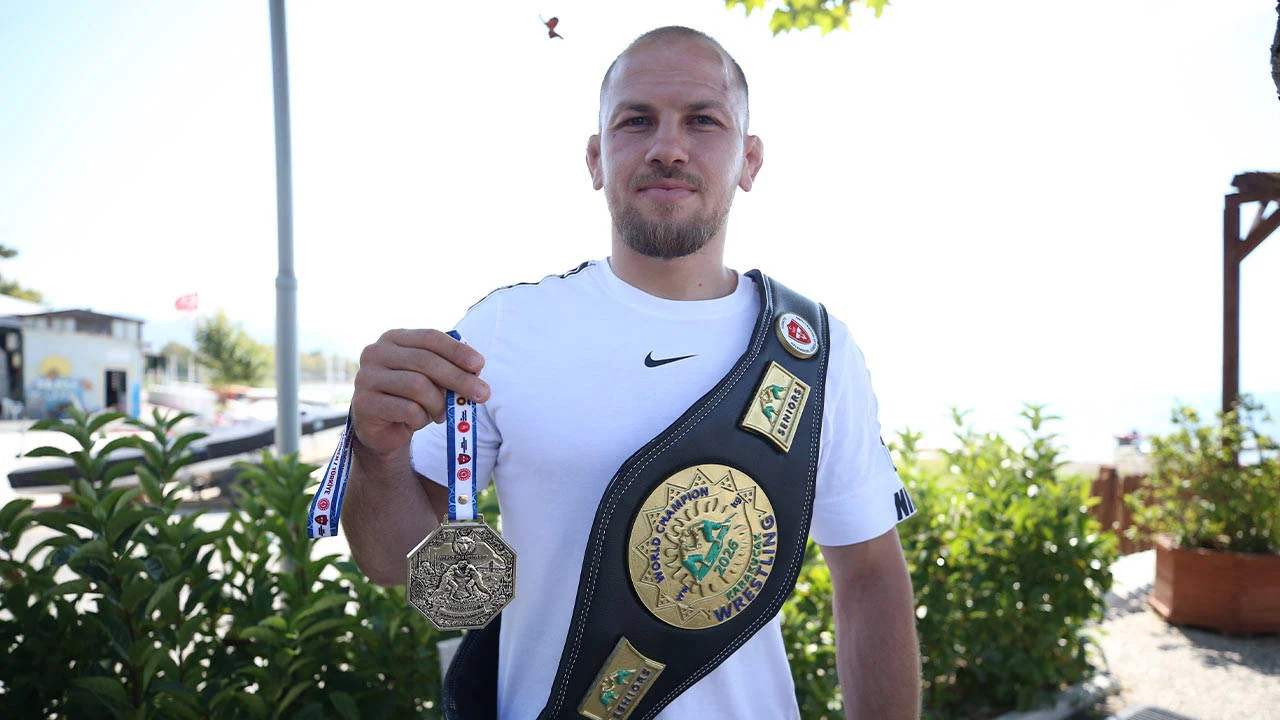 Dünya şampiyonu Fazlı Eryılmaz’ın hedefi olimpiyat madalyası