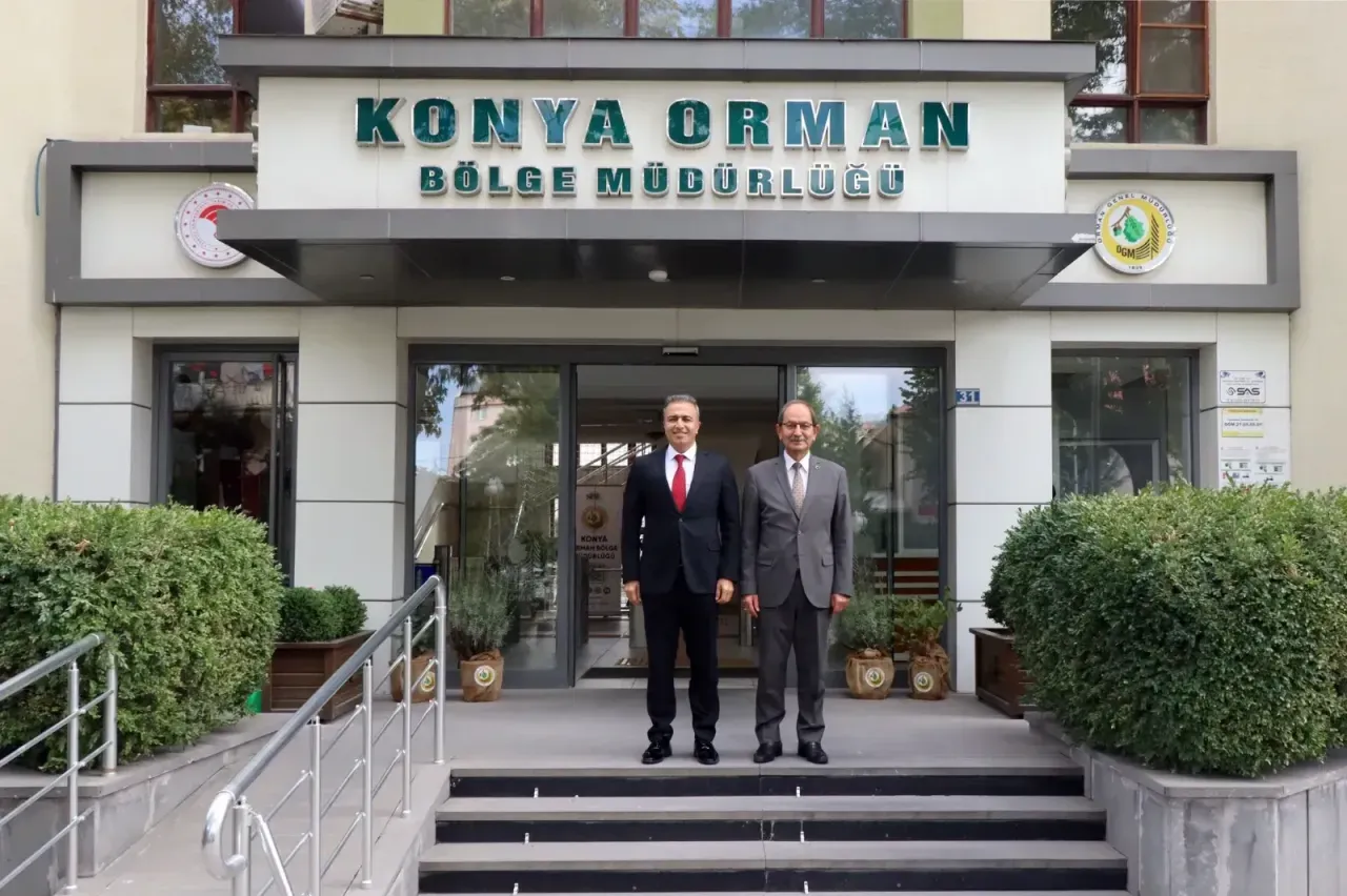Vali Hayrettin Çiçek’ten Konya Orman Bölge Müdürlüğüne Ziyaret