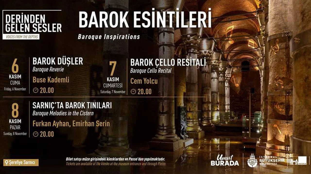Şerefiye Sarnıcı’nda Barok müzik buluşması