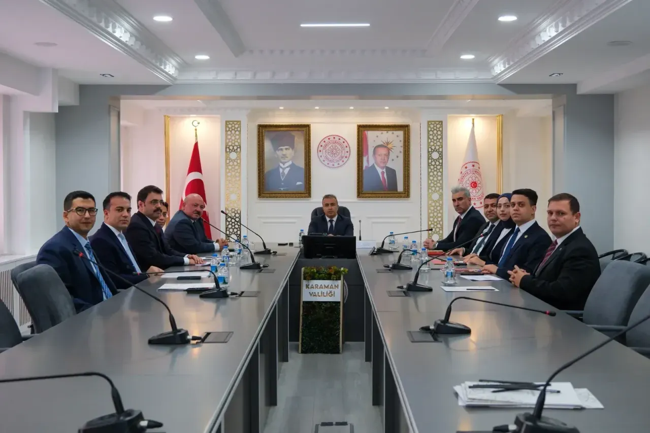 Karaman'da Güvenlik ve Kamu Yatırımları Masaya Yatırıldı!