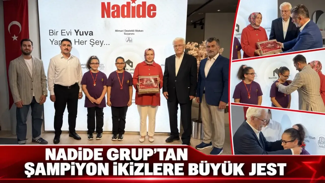 Nadide Grup’tan TEKNOFEST Dünya İkincisi İkizlere Anlamlı Jest