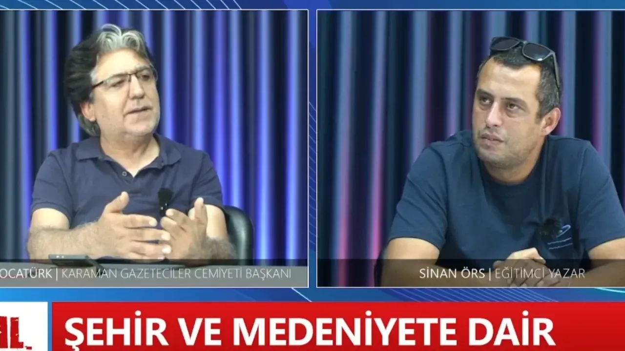 Bu Akşam Akıl Defteri’nde Sinan Örs ile Şehir ve Medeniyet Konuşulacak