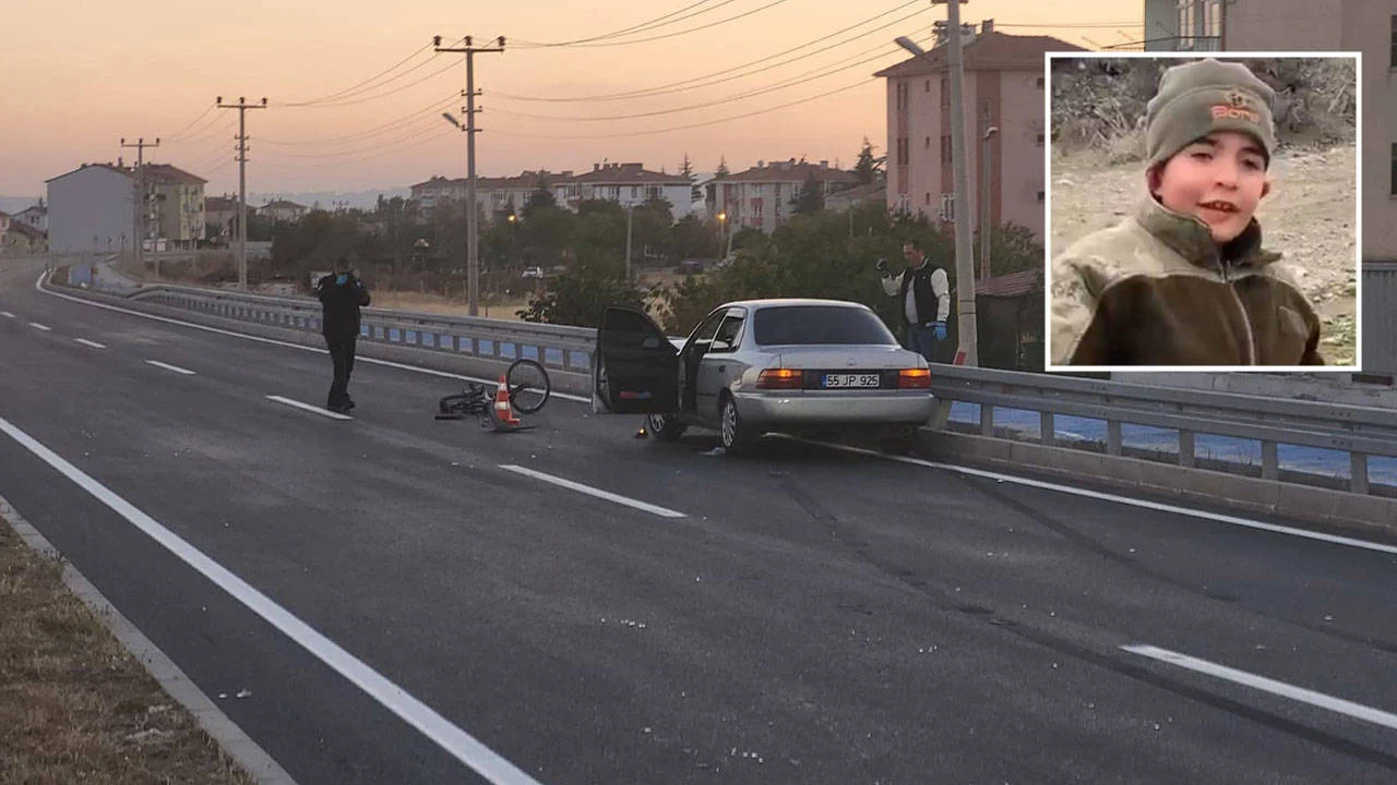 Ankara'da otomobil, bisikletle çarptı: 10 yaşındaki çocuk hayatını kaybetti