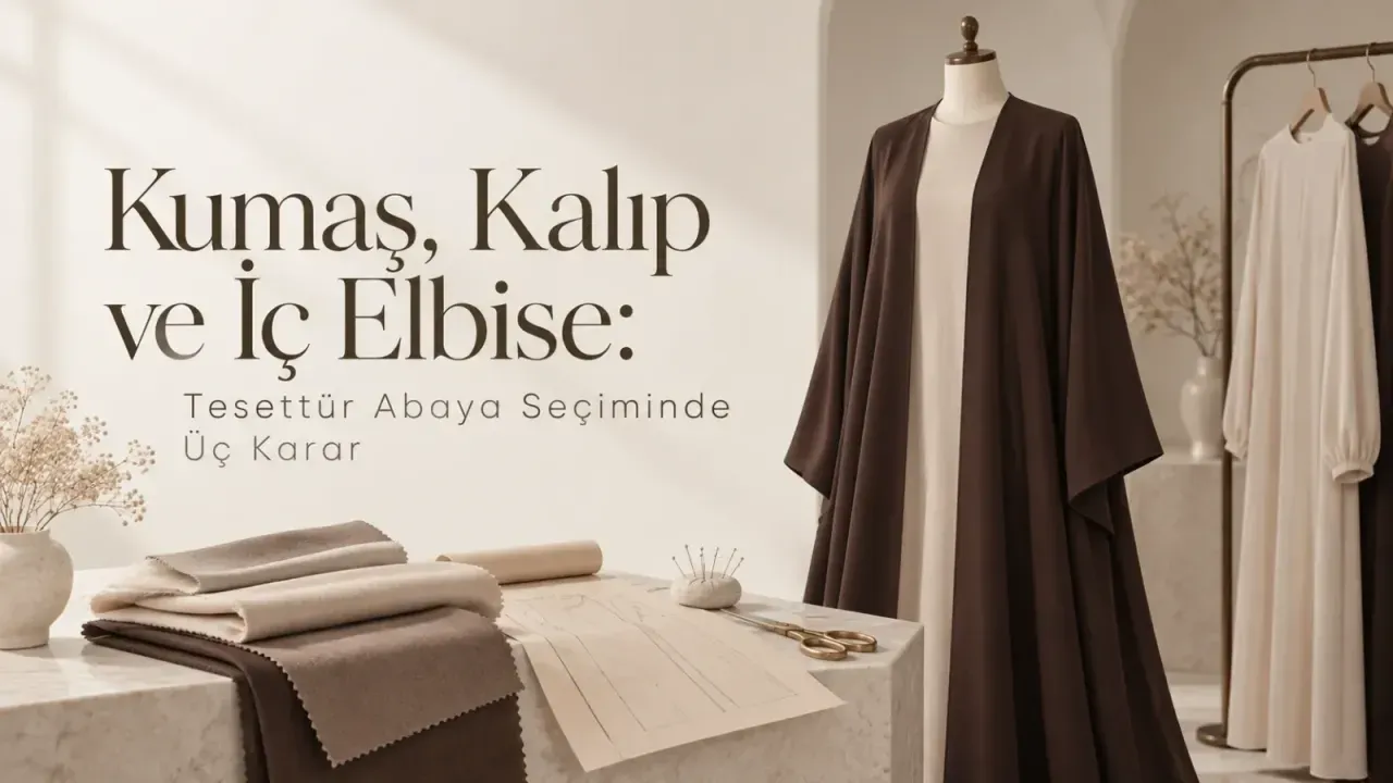 Kumaş, Kalıp ve İç Elbise: Tesettür Abaya Seçiminde Üç Karar