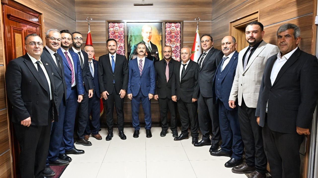 MHP’den Vali ve Emniyete Ziyaret