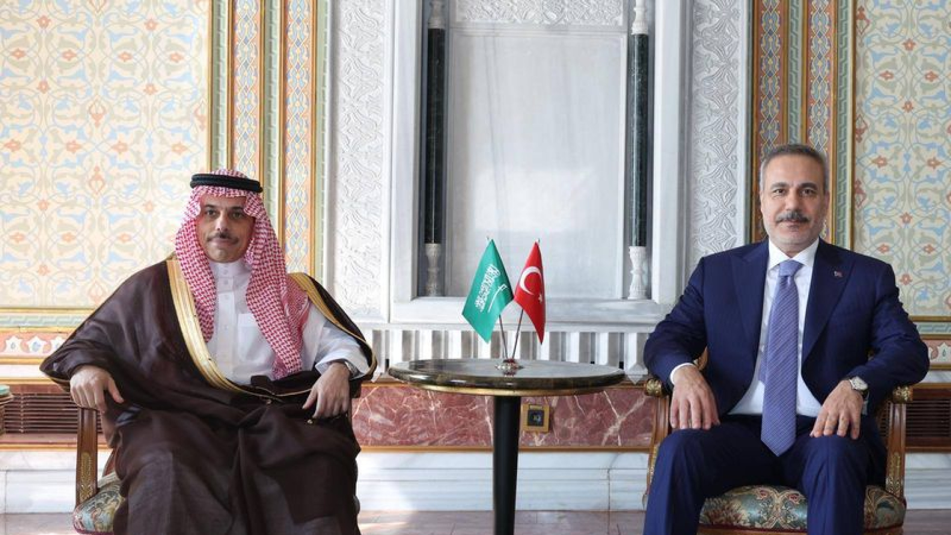 Bakan Fidan Suudi mevkidaşıyla görüştü