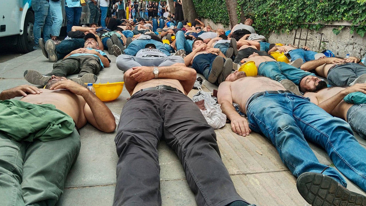 Bu kez madenciler polis çağırdı: Sendika avukatı bakanlığa alınmadı, tutanak tutuldu