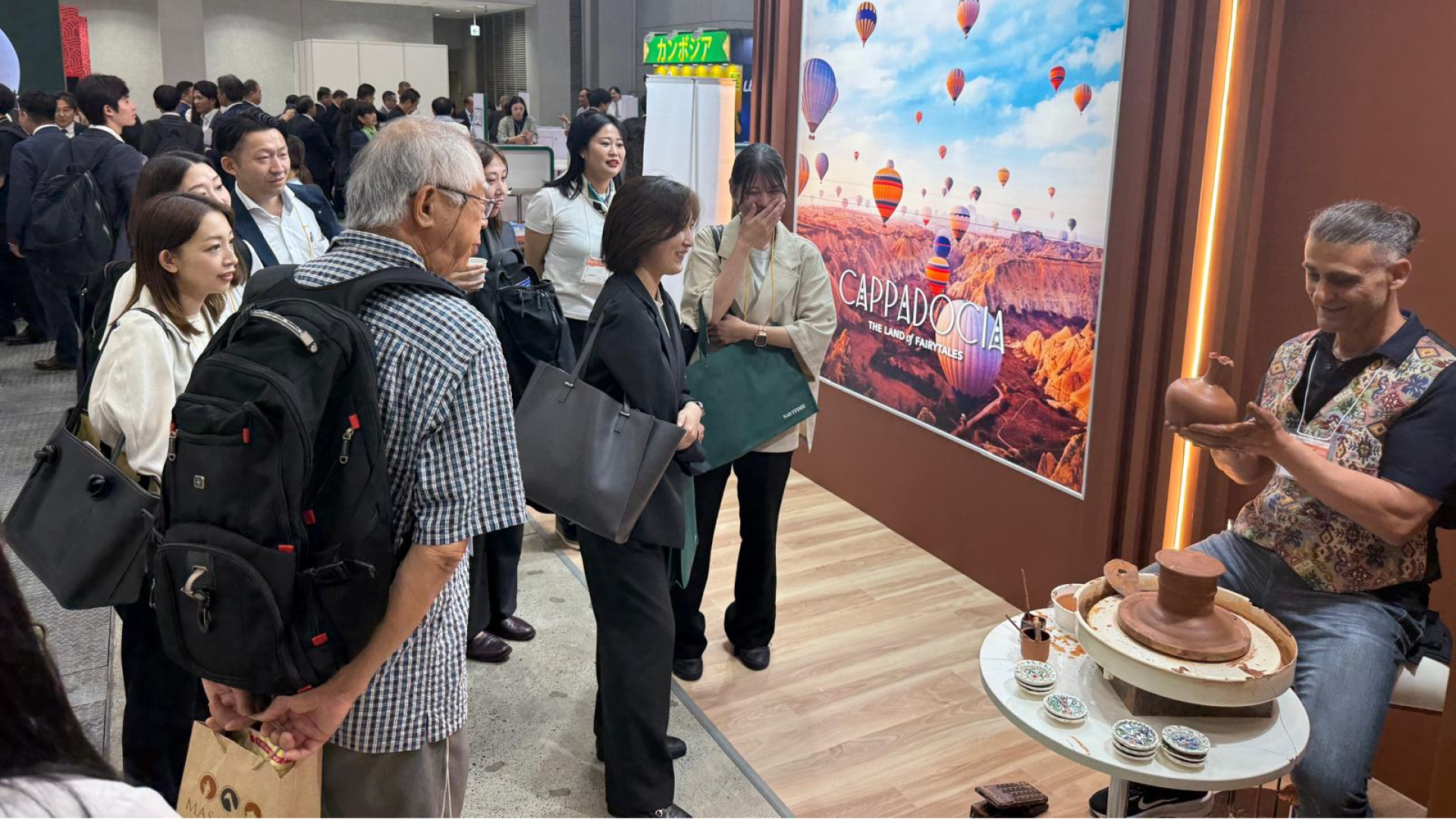 Kapadokya, Japonya Turizm Fuarı'nda büyük ilgi gördü