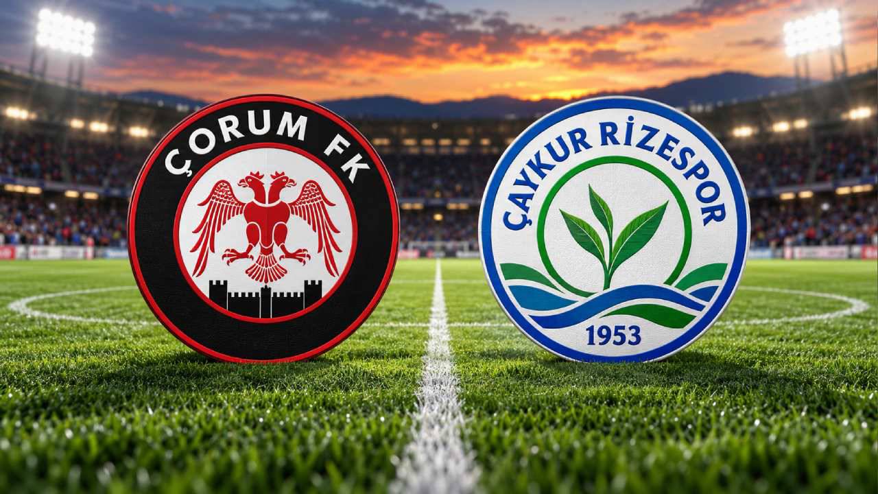 Çorum FK-Çaykur Rizespor maçı hangi kanalda, saat kaçta?
