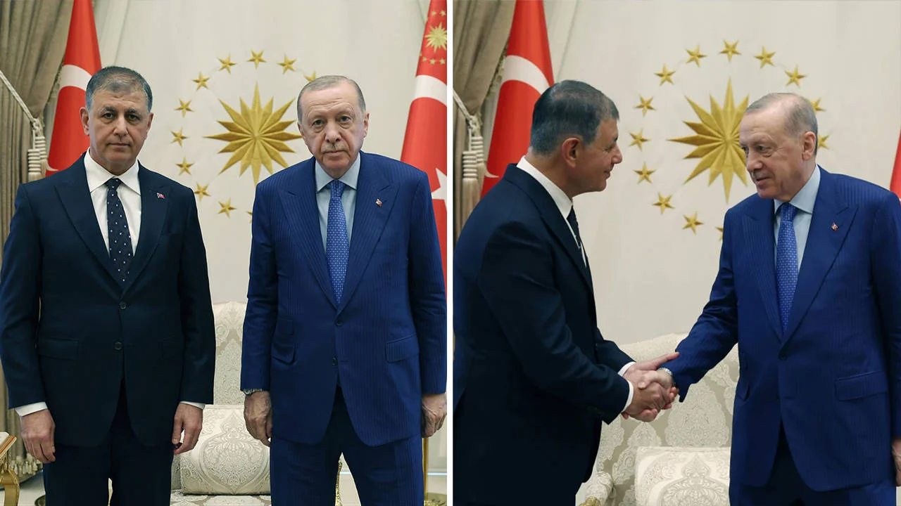İzmir Büyükşehir Belediye Başkanı Cemil Tugay, Erdoğan ile Saray'da görüştü