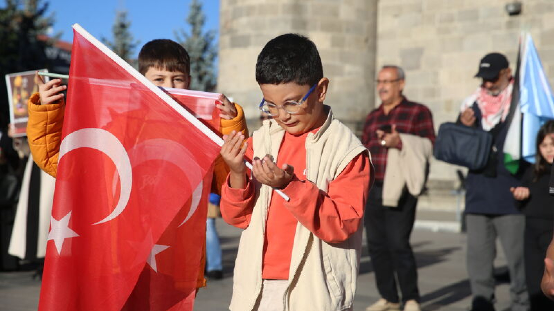 Gazze için yürüyüşleri 152. haftada da sürdü