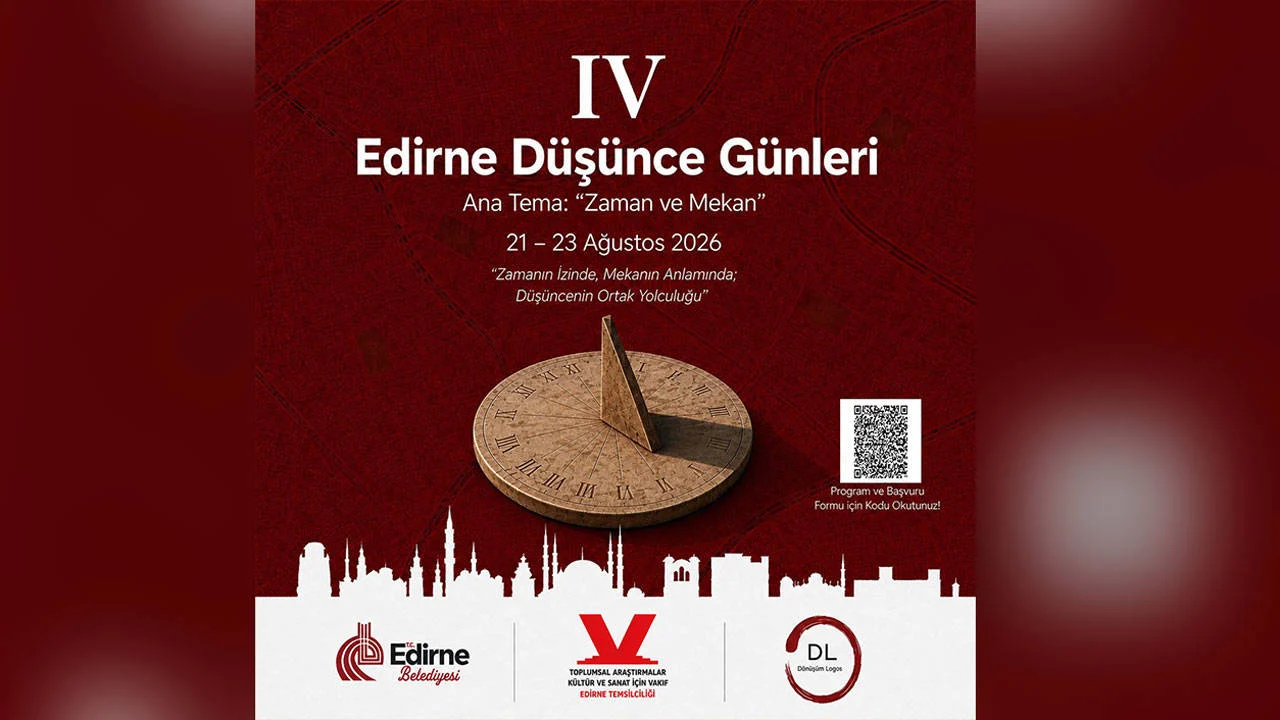 Edirne Düşünce Günleri, 4'üncü kez kapılarını açacak