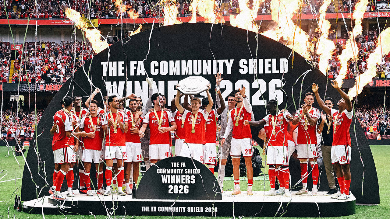 Arsenal'den Manchester City'ye 3 gollü tarife: Community Shield'ın sahibi oldu