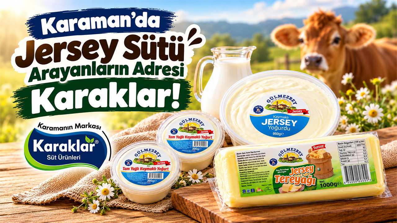 Karaman’da Jersey Sütü Arayanların Adresi Karaklar!