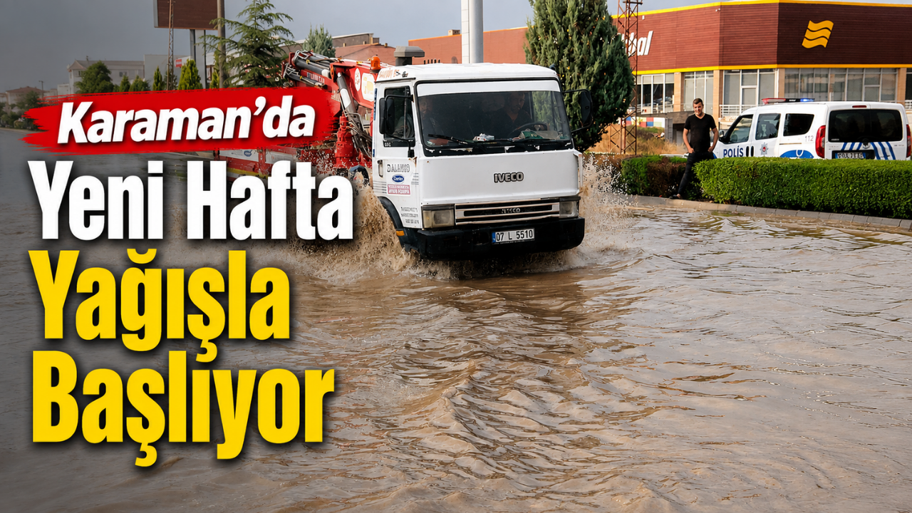 Karaman Haftaya Yağışla Başlıyor: Sıcaklık 31 Dereceye Çıkacak