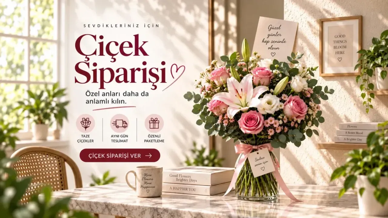 Çiçek Siparişi ile Anı Tasarlamak: Etkileyici Bir Gönderim İçin Rehber
