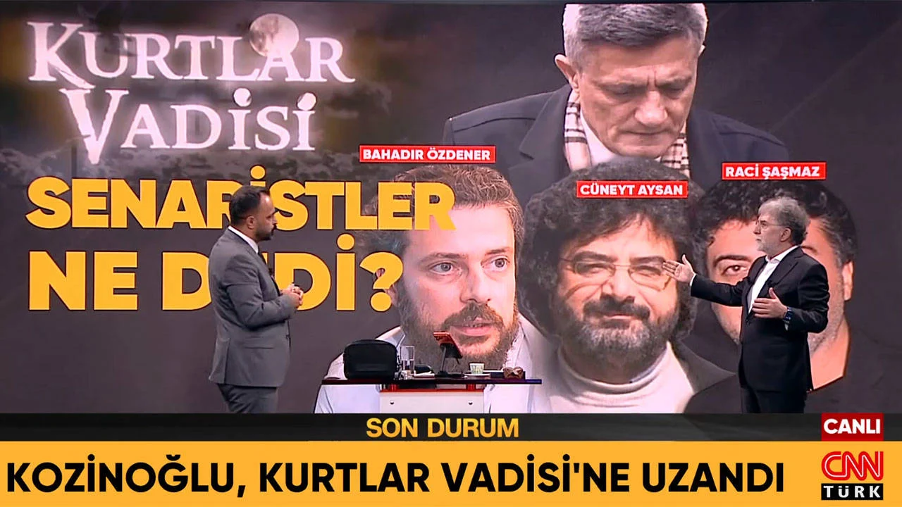 CNN Türk, Cüneyt Cebenoyan ile Kurtlar Vadisi senaristini karıştırdı