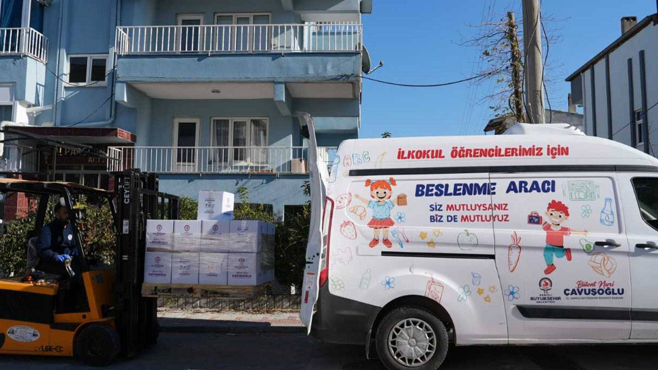 Denizli’de öğrencilere beslenme desteği