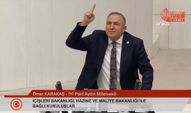 SON DAKİKA... İYİ Parti Aydın Milletvekili Ömer Karakaş, partisinden istifa etti