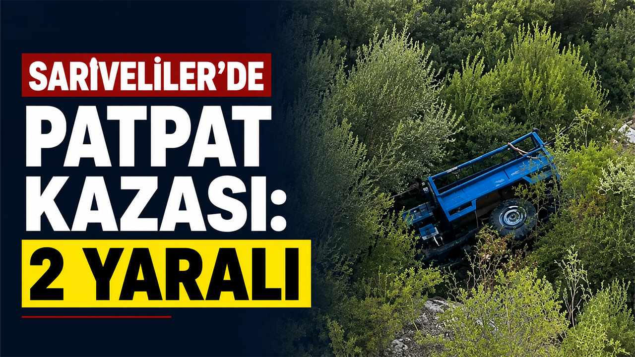 Sarıveliler’de Patpat Kazası: 2 Yaralı
