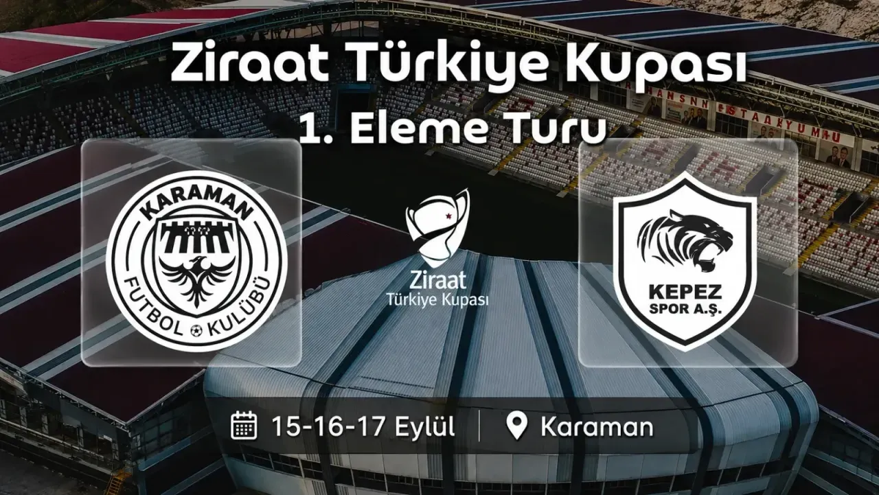 Karaman FK’nın Kupadaki İlk Rakibi Belli Oldu