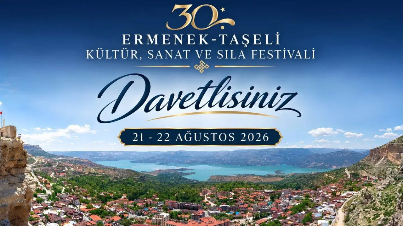 30. Ermenek-Taşeli Kültür, Sanat ve Sıla Festivali Başlıyor