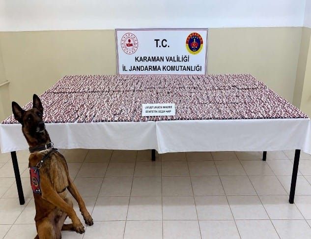 Karaman'da Jandarmadan Zehir Tacirlerine Darbe