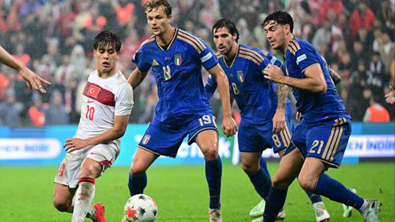 A Milli Takım, İtalya karşısında ağır yenilgi aldı: 1-4
