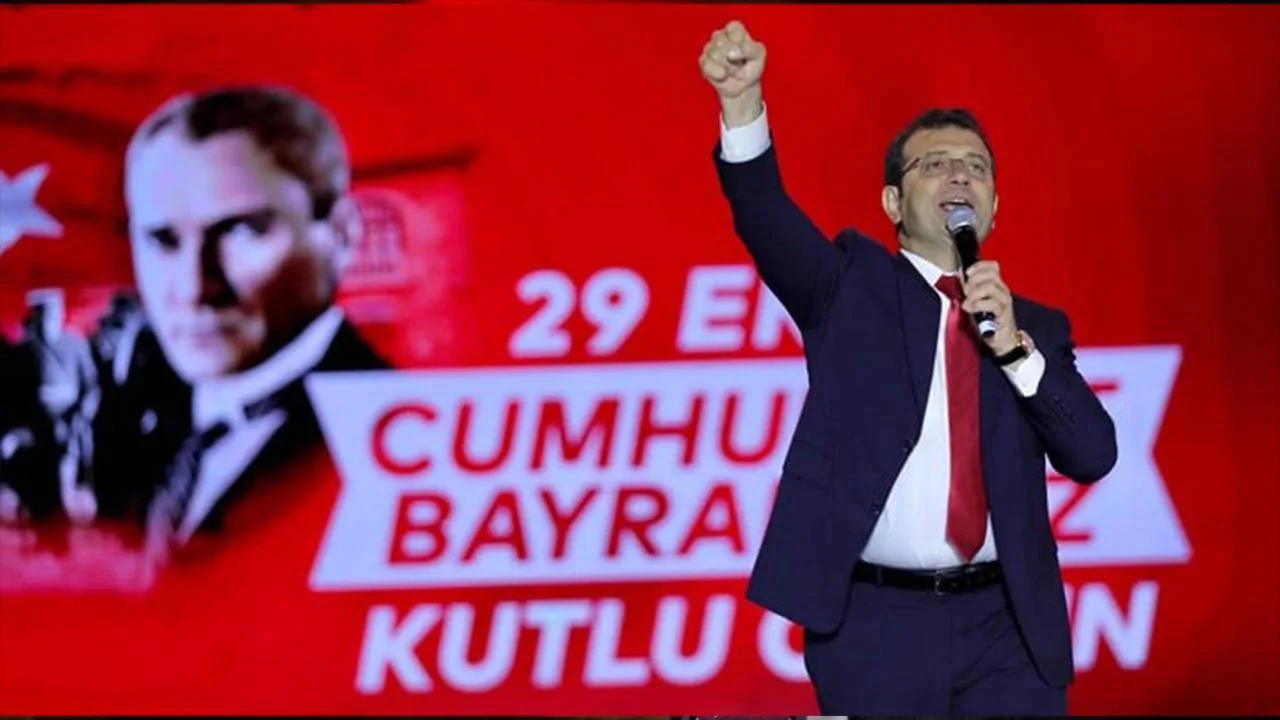 İmamoğlu'ndan 29 Ekim mesajı: Atatürk'ün "Yörük çadırı" sözleriyle Cumhuriyet Bayramı kutladı