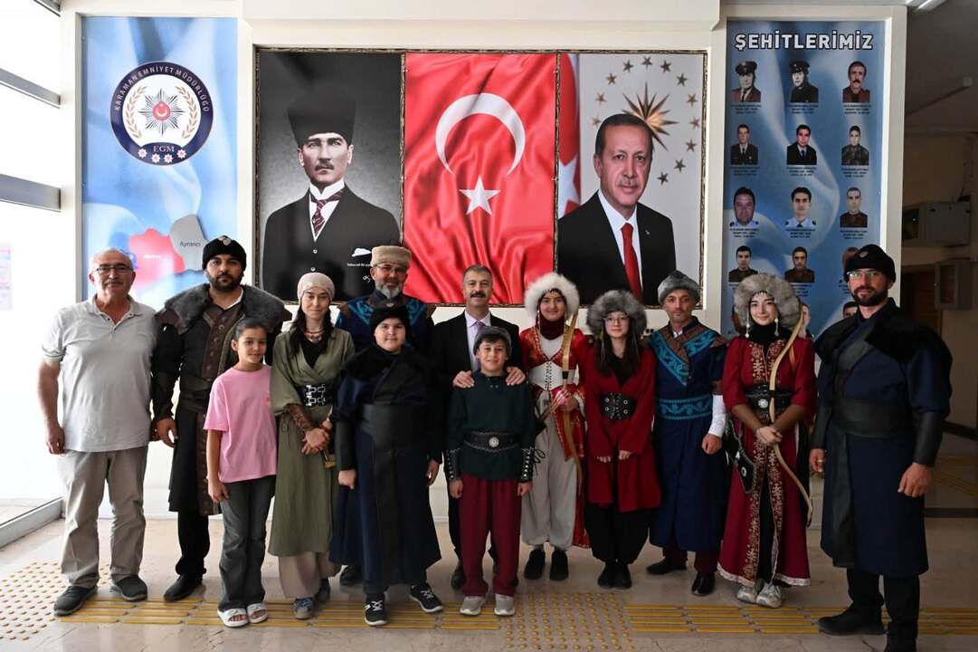Geleneksel Türk Okçuluğu Spor Kulübünden Emniyet Müdürü Turhan’a Ziyaret