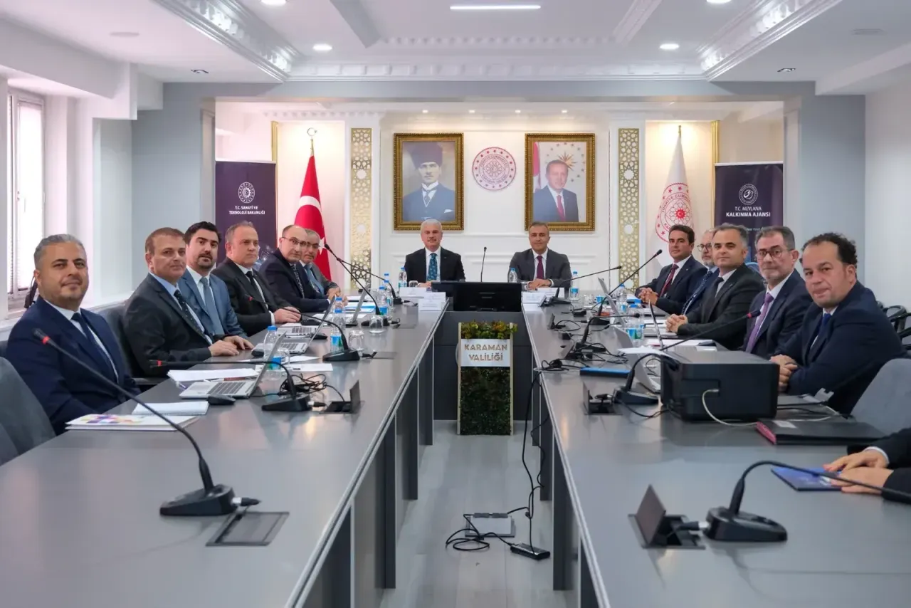 Karaman ve Konya Valileri Bir Araya Geldi