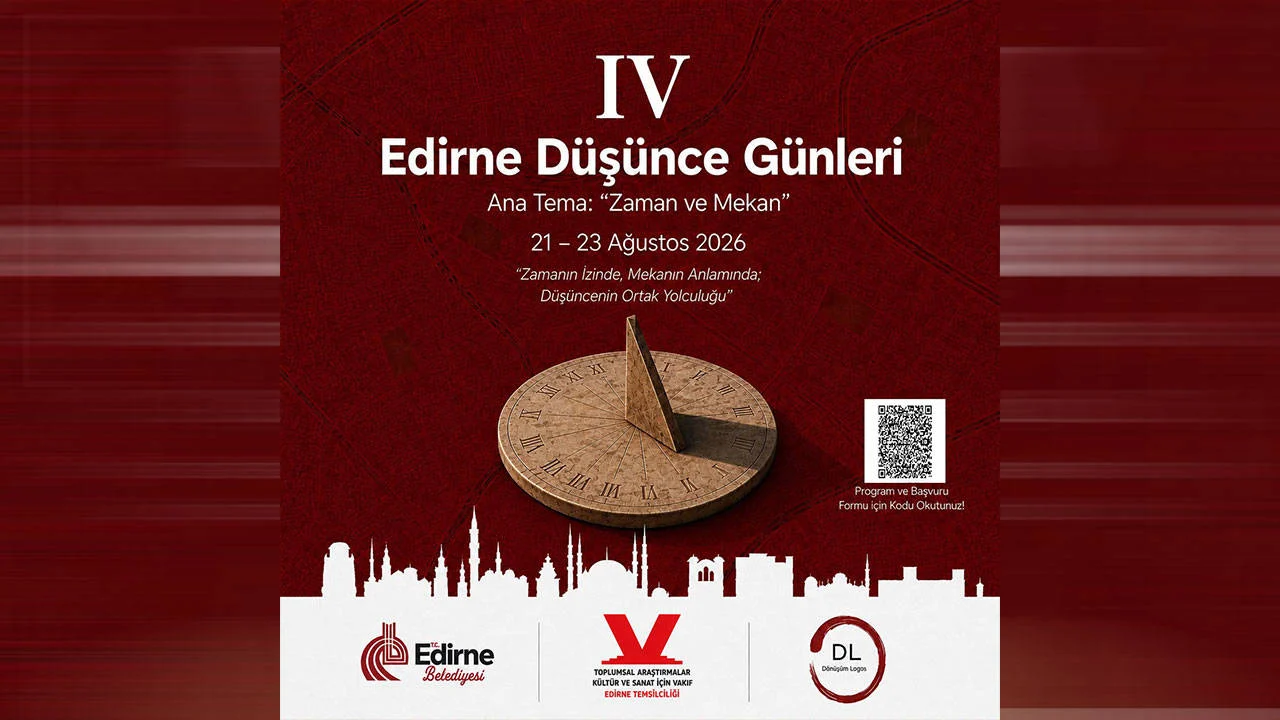 Edirne Düşünce Günleri’nin 4.’sü düzenleniyor
