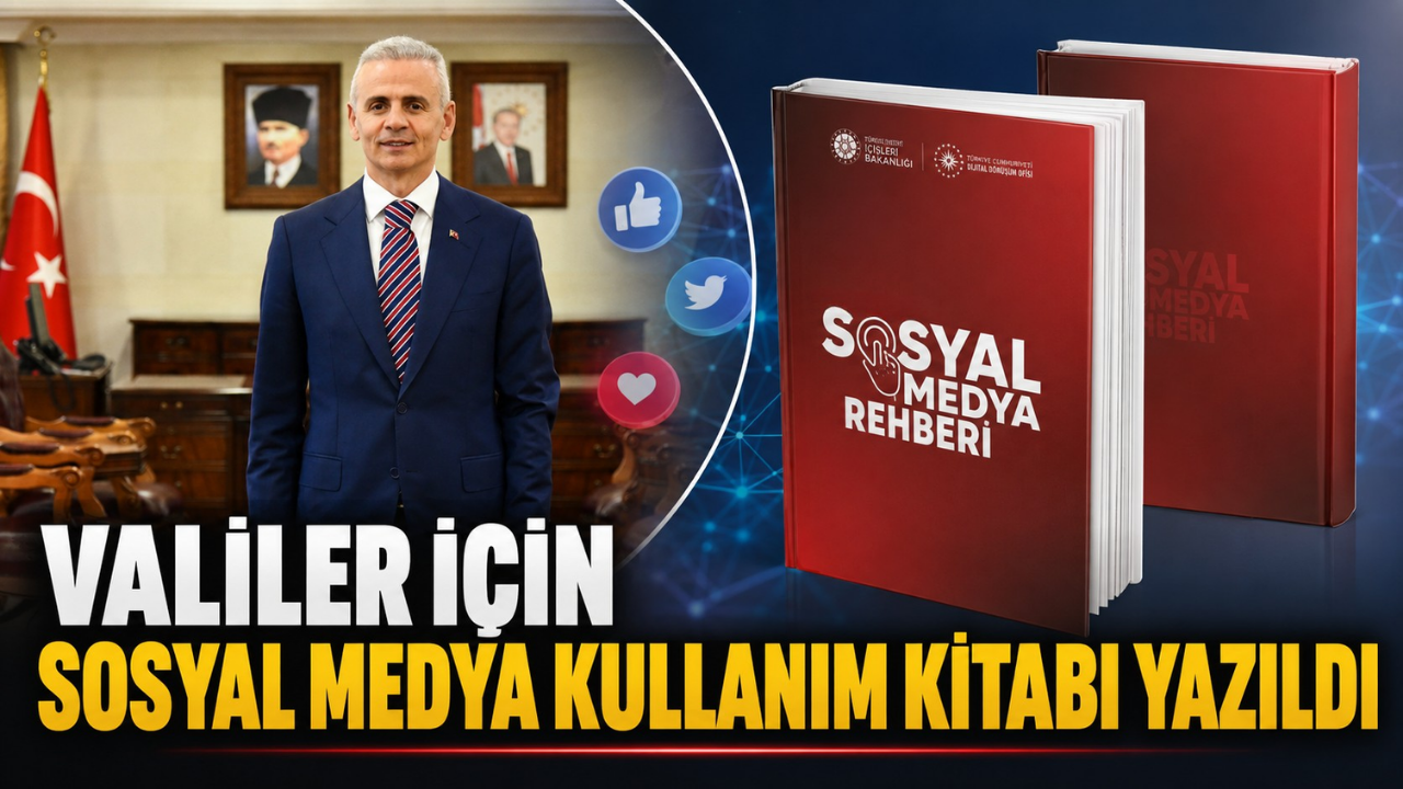Mülki idare amirleri için sosyal medya kullanım rehberi hazırlandı