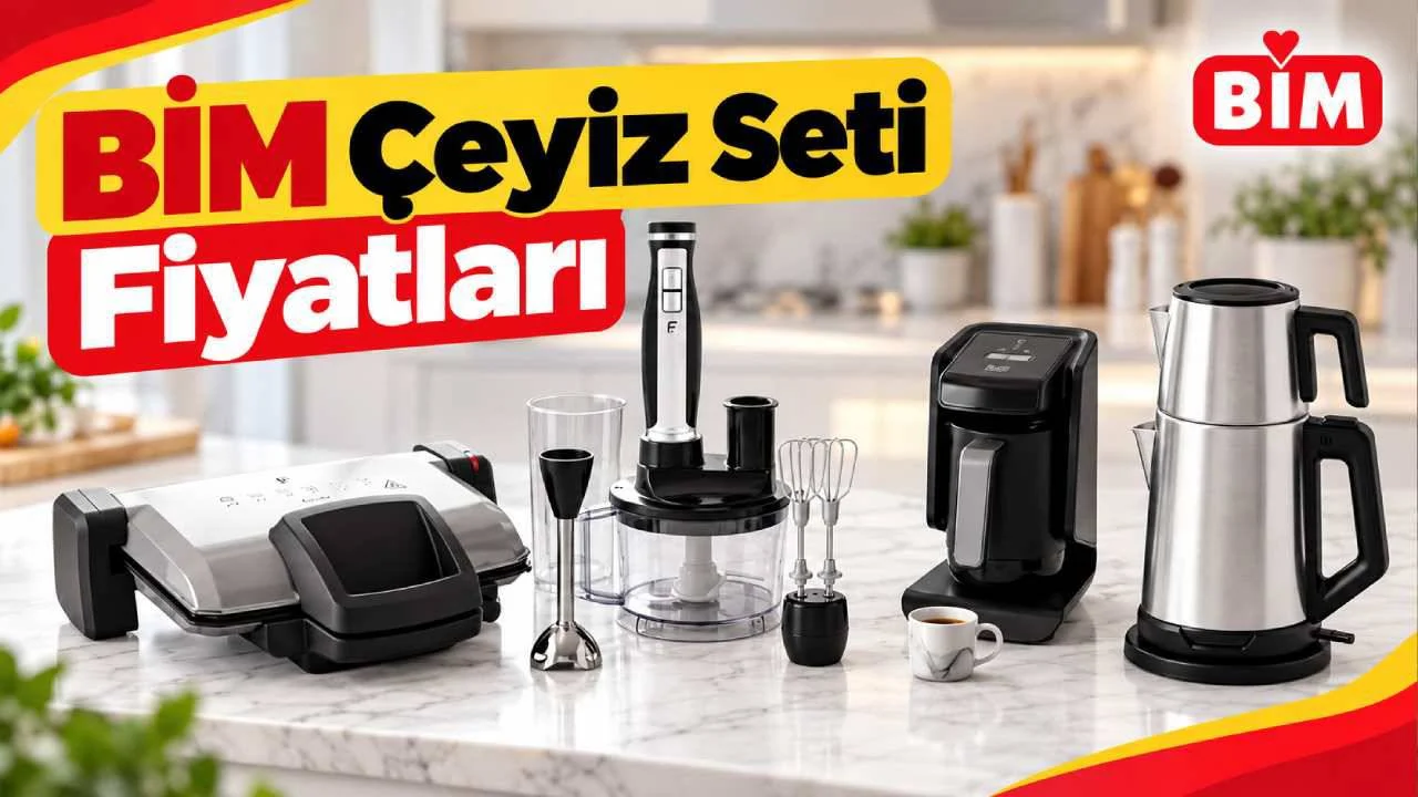 BİM Çeyiz Seti Kampanyası (4 Ekim 2026 Pazar BİM Kataloğu)