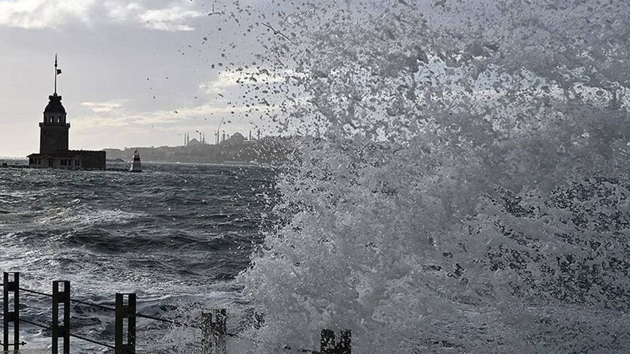 Marmara ve Ege için fırtına uyarısı