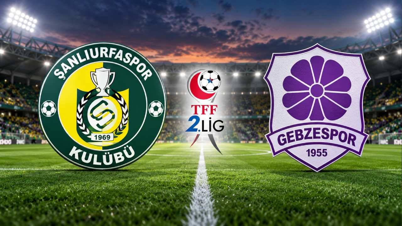 Şanlıurfaspor-Gebzespor Maçı Hangi Gün, Saat Kaçta ve Hangi Kanalda?