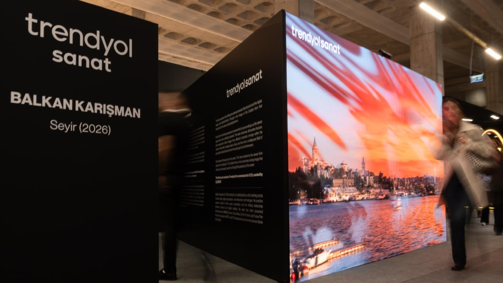 Contemporary Istanbul’da Haliç’e farklı bir “Seyir”