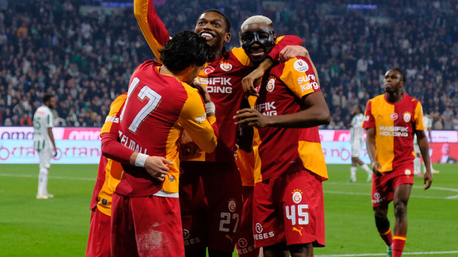 Galatasaray'dan dört dörtlük galibiyet!