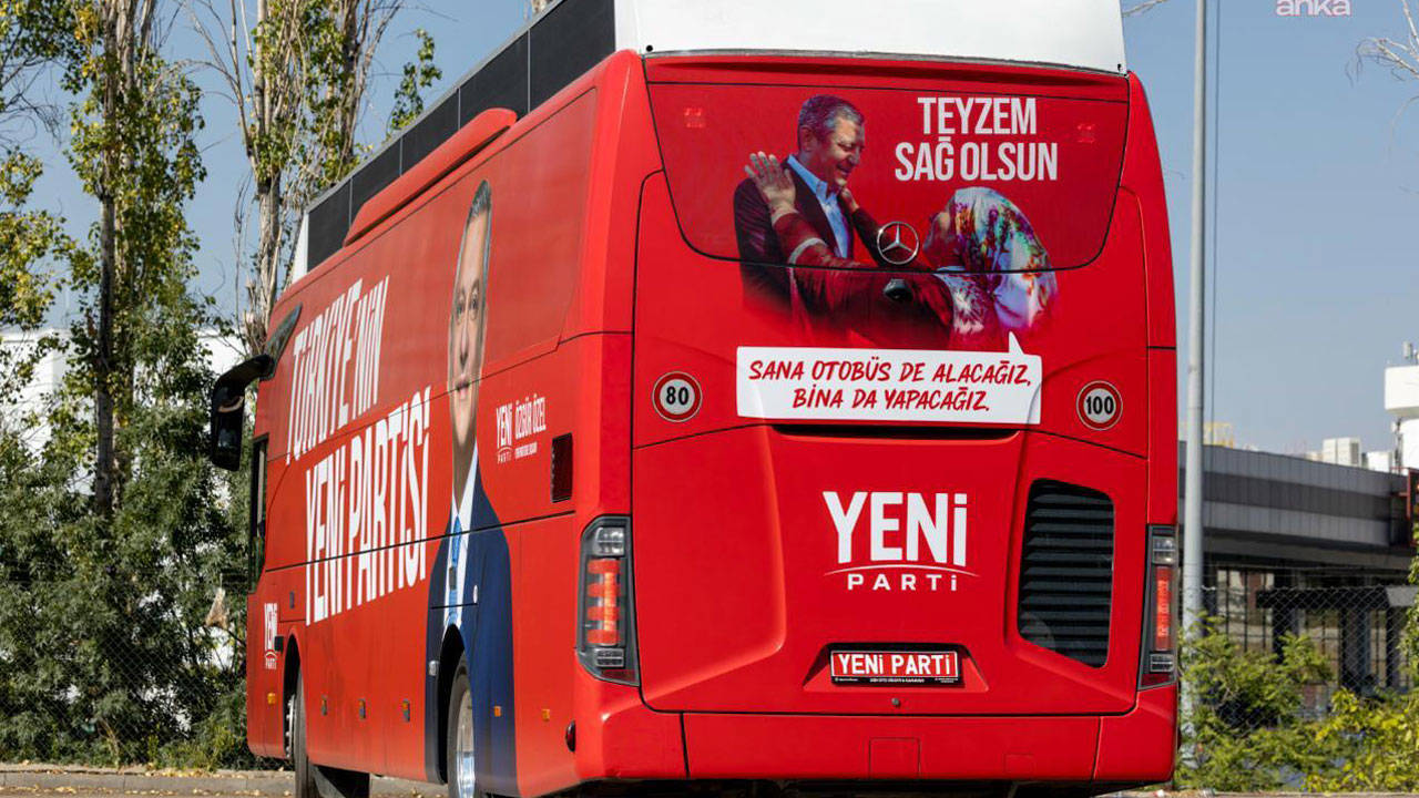 YENİ Parti’nin ilk otobüsü yola çıkıyor: "Teyzem sağ olsun"
