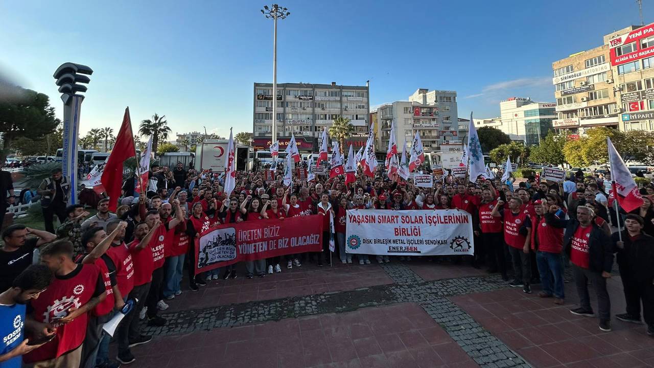 Smart Solar workers stand up for their right to organise: “We won’t take a single step back”