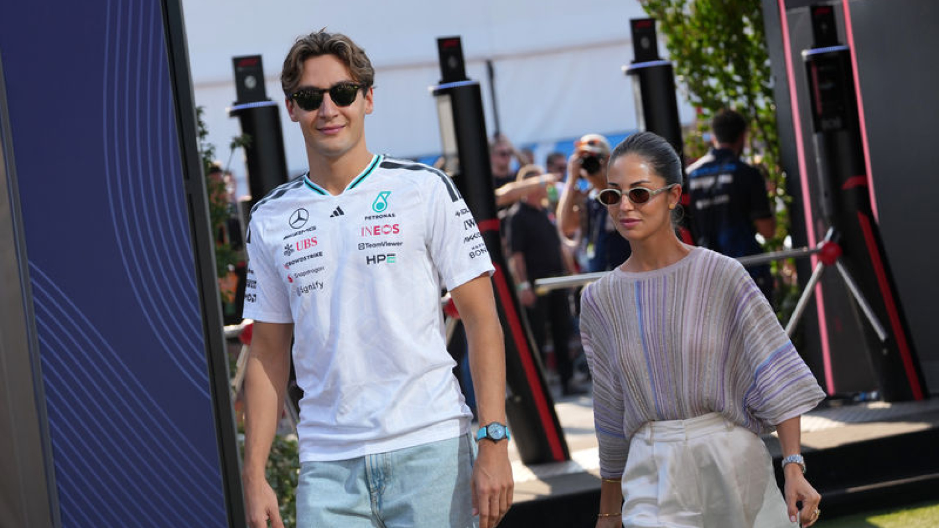Azerbaycan GP'de pole George Russell'ın