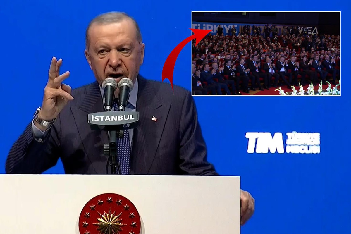 Cumhurbaşkanı Erdoğan'dan fon krizi mesajı! İş insanları alkışlarla karşılık verdi