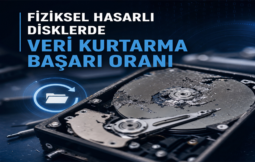 Fiziksel Hasarlı Disklerde Veri Kurtarma Başarı Oranı Nedir?