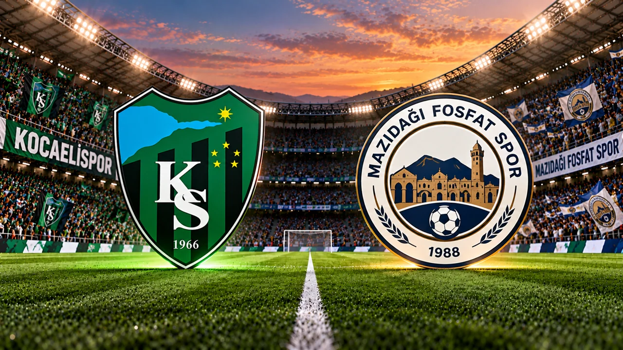 Kocaelispor - Mazıdağı Fosfatspor Maçı Saat Kaçta, Hangi Kanalda? Türkiye Kupası 3. Tur Maçı