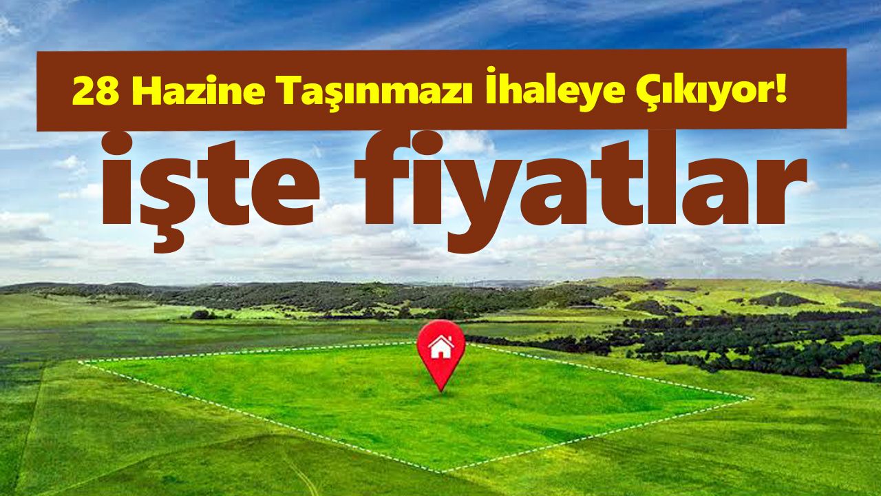 Karaman’da 28 Hazine Taşınmazı İhaleye Çıkıyor! İşte Fiyatlar ve Tarihler
