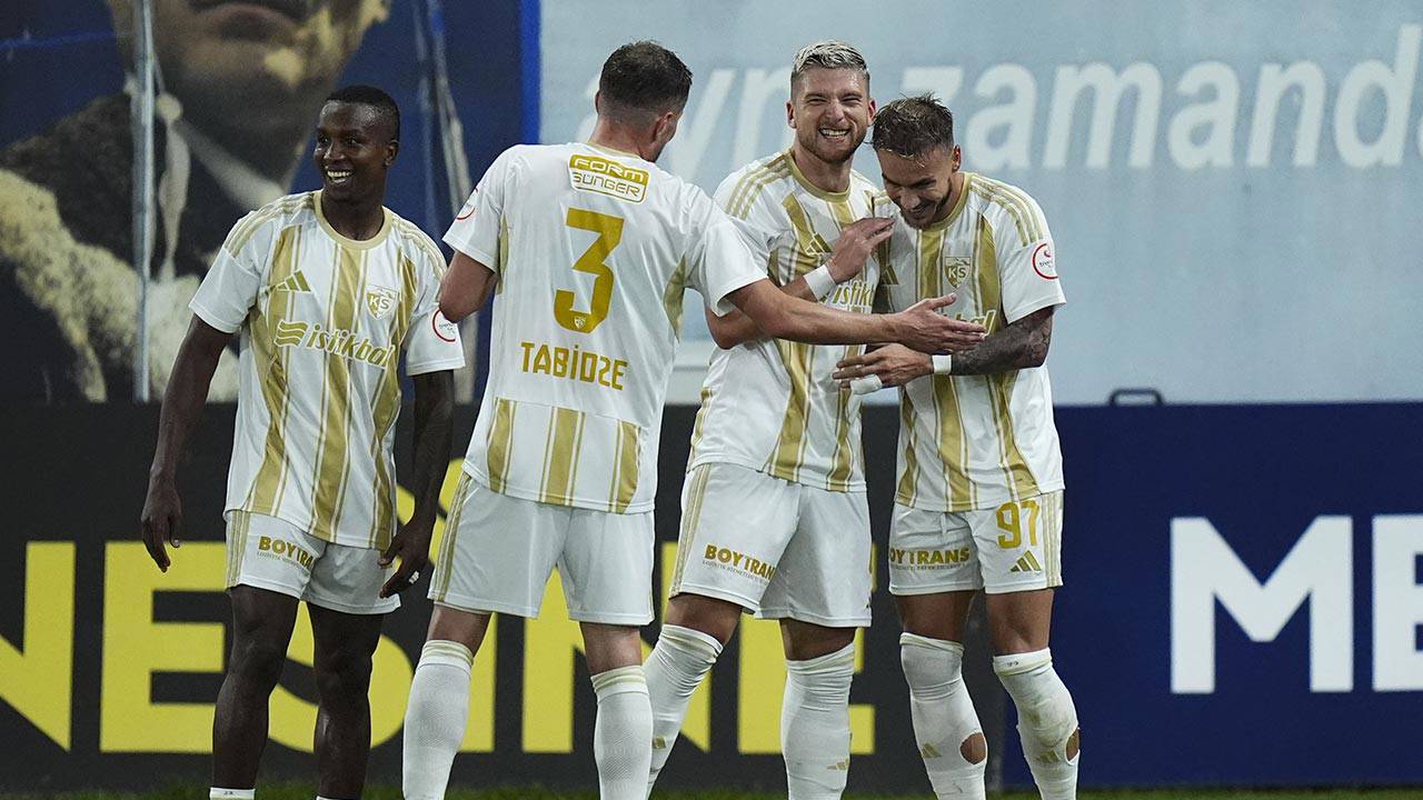 Kayserispor’u Taulant Seferi’nin golleri taşıyor
